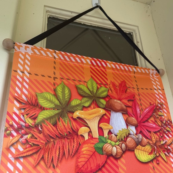 Fall front door hanging sign - Picture 7 of 7